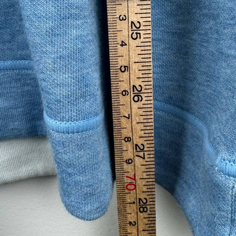 NWT Collars & Co. Men Cotton Half Zip Sweater Blue Size Small - Picture 6 of 6